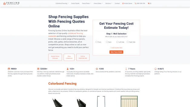 Fencing Quotes Online